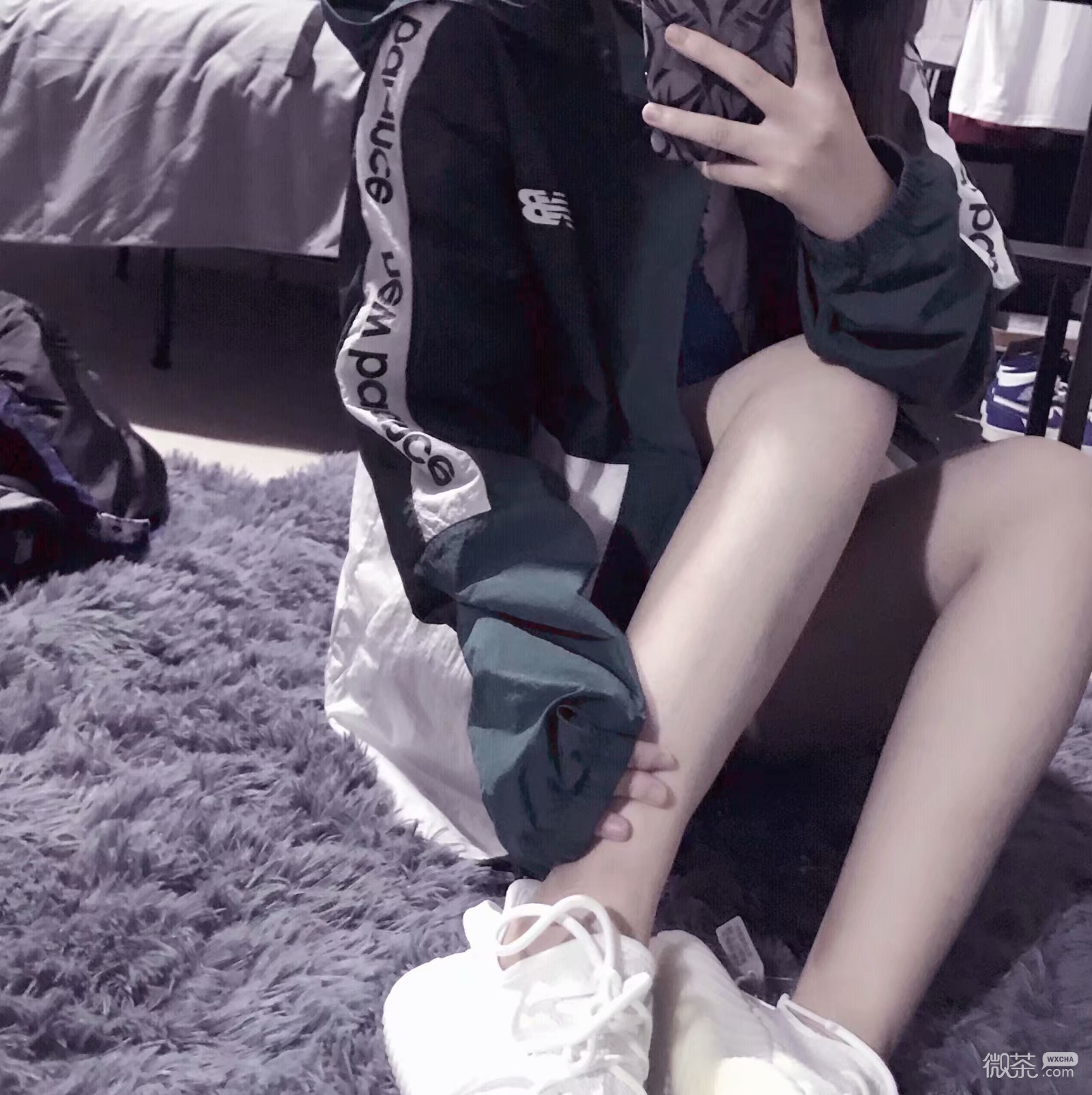 微信清新佛系女生部位头像