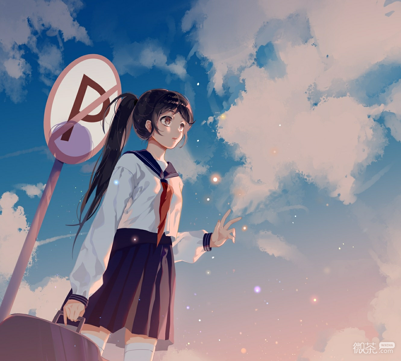 微信唯美梦幻高清二次元大图