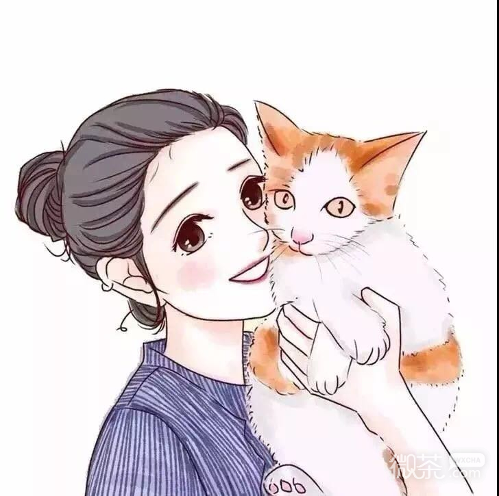 可爱好看的萌宠猫咪系列微信情侣头像下载
