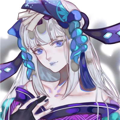 微信简洁非主流二次元女生头像