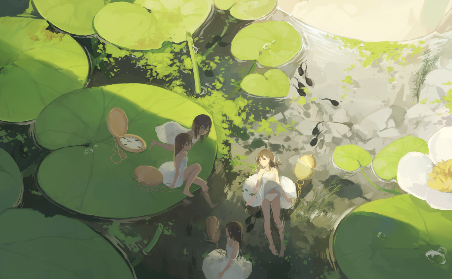 微信唯美高清梦幻二次元场景图片