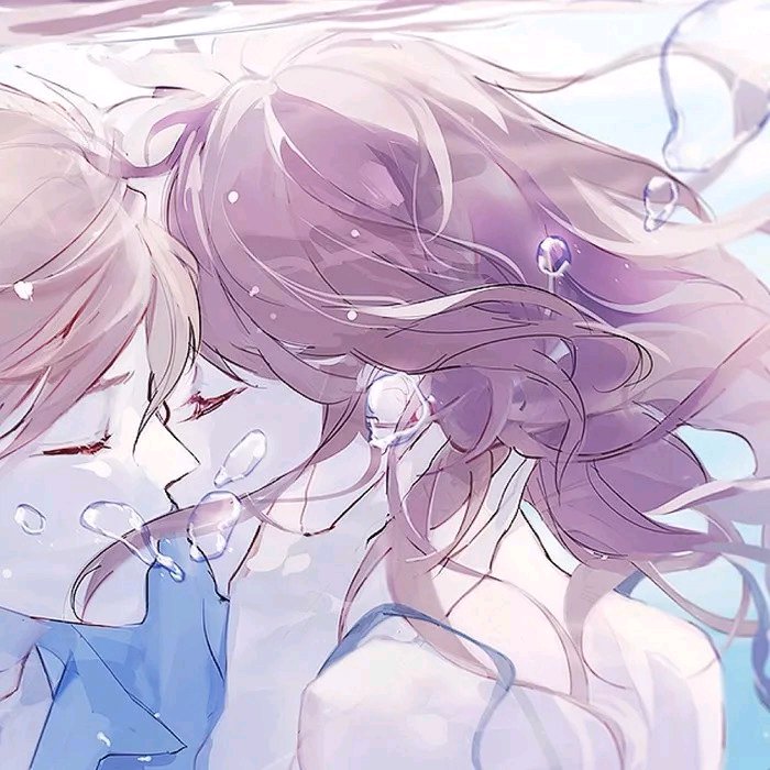 微信好看高清甜蜜二次元情侣头像