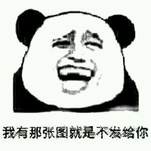 微信滑稽搞怪熊猫头斗图表情包