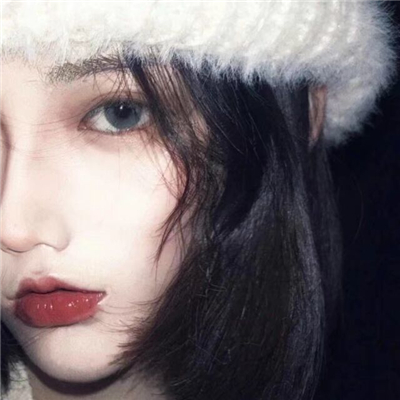 微信时尚气质迷人女生头像