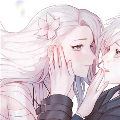 微信好看爱情情侣二次元头像