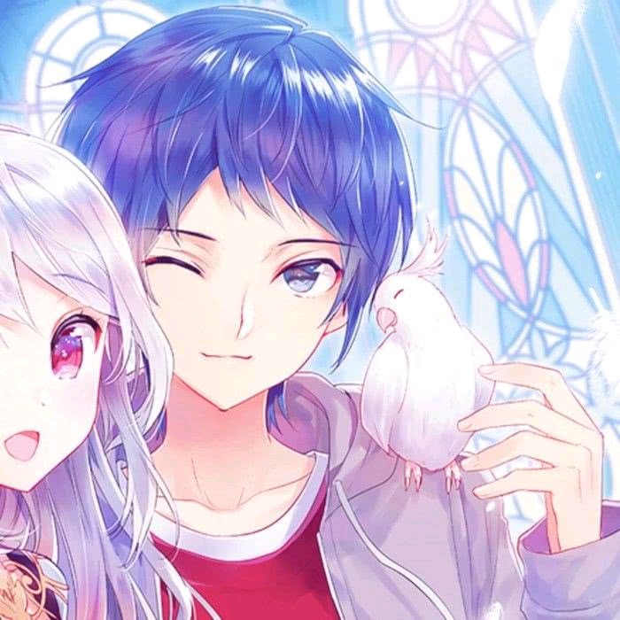 微信好看高清甜蜜二次元情侣头像