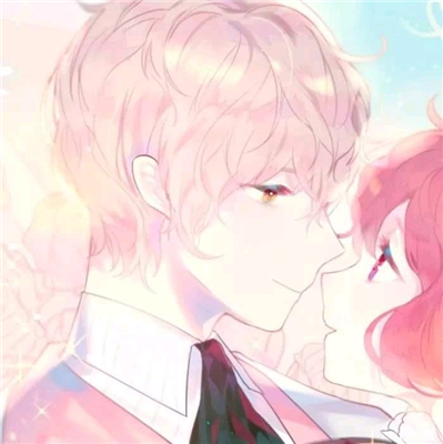 微信好看爱情情侣二次元头像