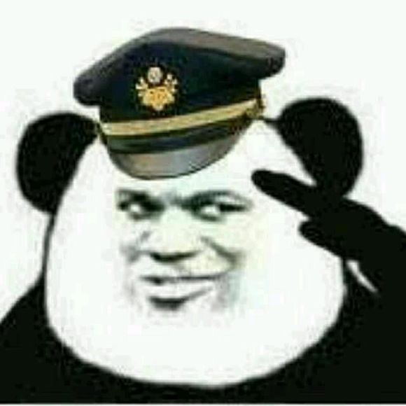 微信滑稽搞怪熊猫头斗图表情包