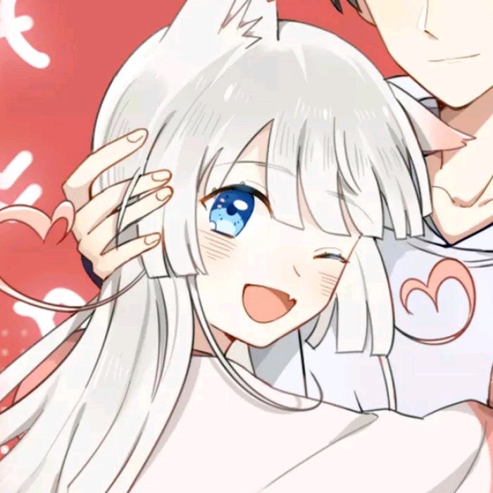 微信好看高清甜蜜二次元情侣头像