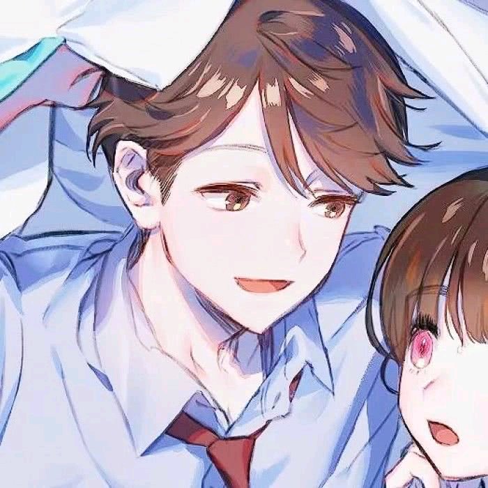 微信好看高清甜蜜二次元情侣头像