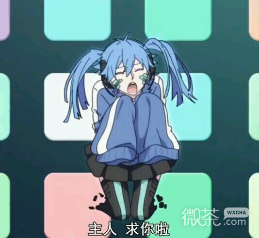 微信可爱萌妹子二次元人物斗图表情包