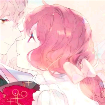 微信好看爱情情侣二次元头像