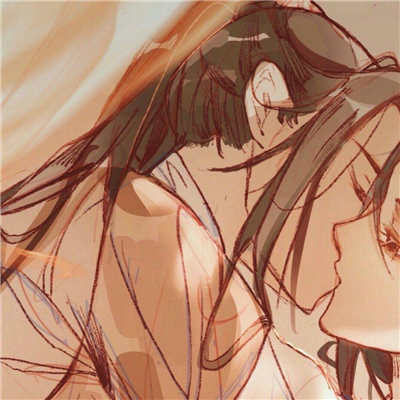 微信好看爱情情侣二次元头像