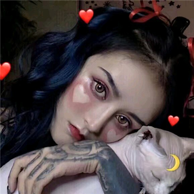 微信时尚气质迷人女生头像