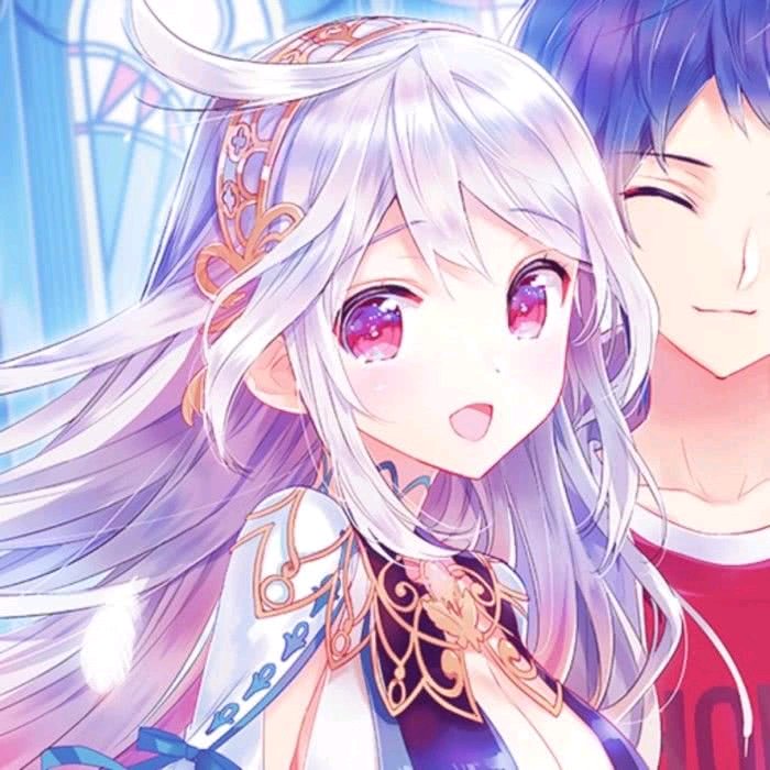 微信好看高清甜蜜二次元情侣头像