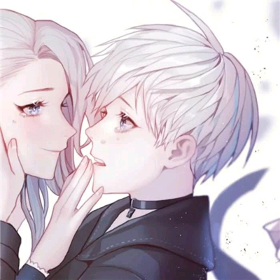微信好看爱情情侣二次元头像