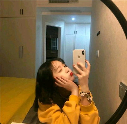 粉嫩好看清新女生微信头像