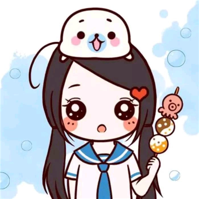 微信好看爱情情侣二次元头像