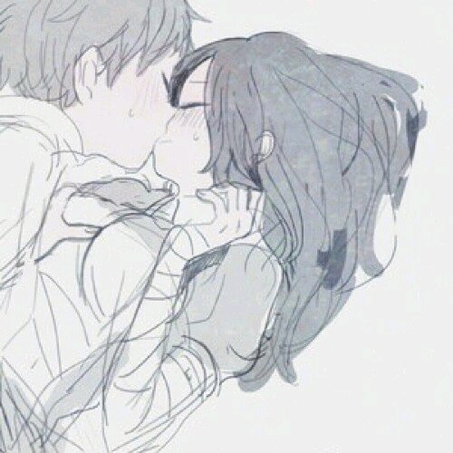 微信好看高清甜蜜二次元情侣头像