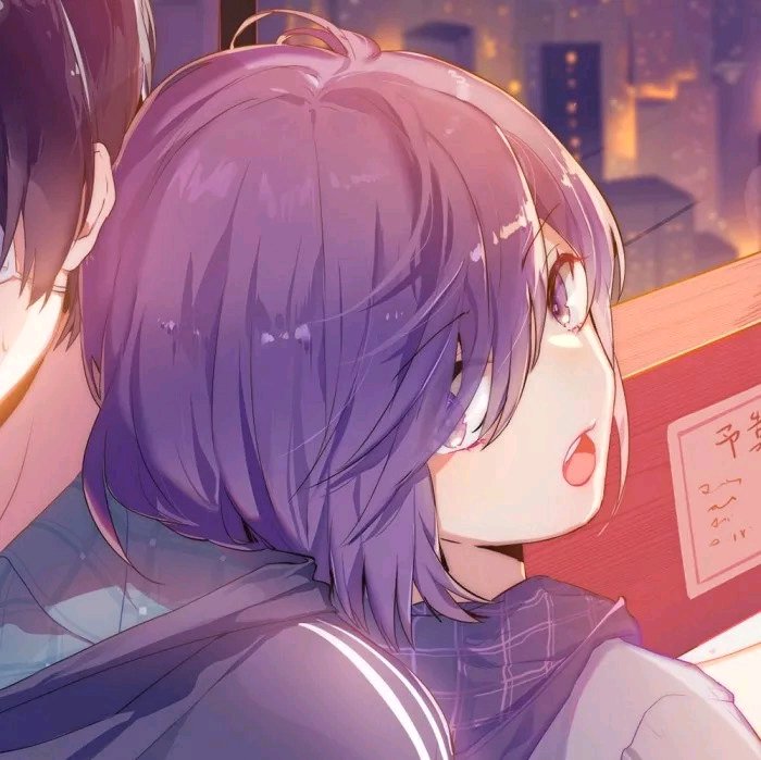 微信好看高清甜蜜二次元情侣头像