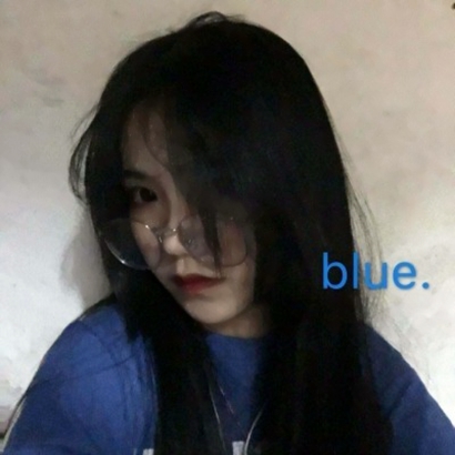 好看个性的微信蓝色韩范女生头像合集下载