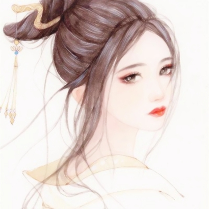 唯美好看的微信古风女生动漫头像下载