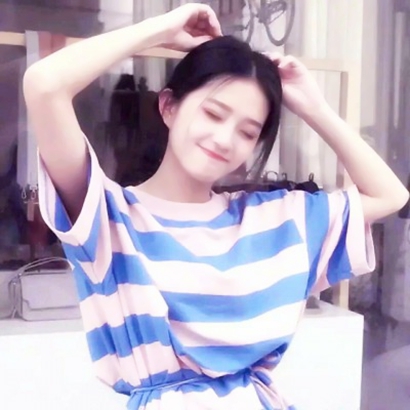 好看个性的微信蓝色韩范女生头像合集下载