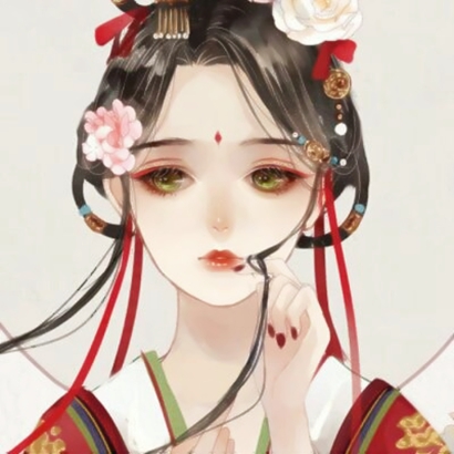 唯美好看的微信古风女生动漫头像下载