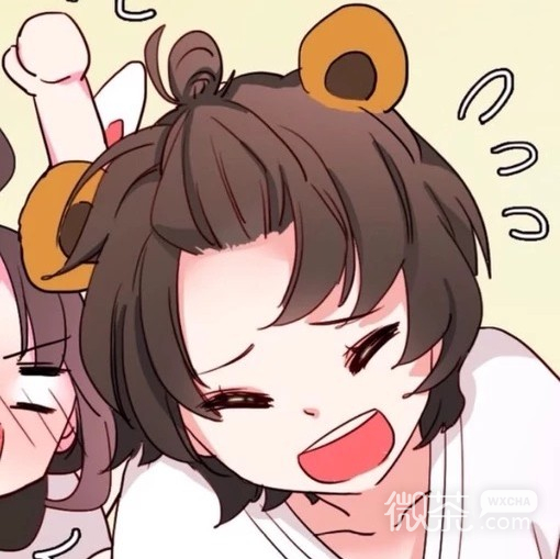 微信文艺二次元情侣头像