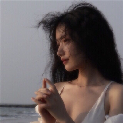 微信文艺好看清新迷人女生头像