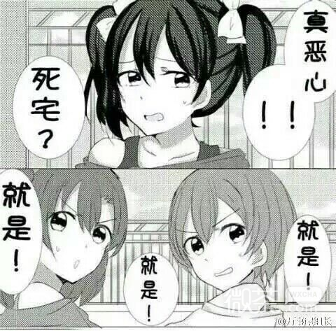 搞怪可爱微信二次元斗图表情包