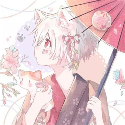 微信甜蜜情侣二次元头像