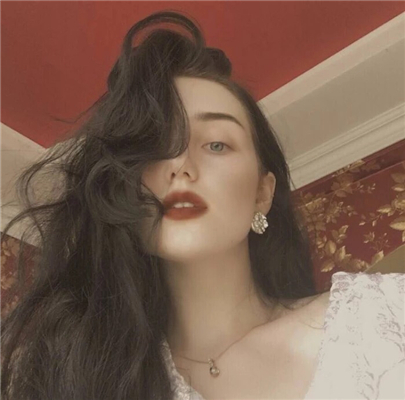 微信清新迷人欧美女生头像