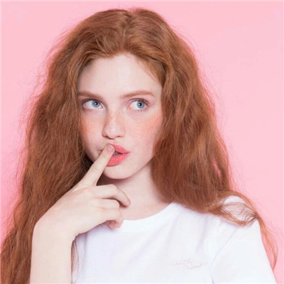 微信清新迷人欧美女生头像