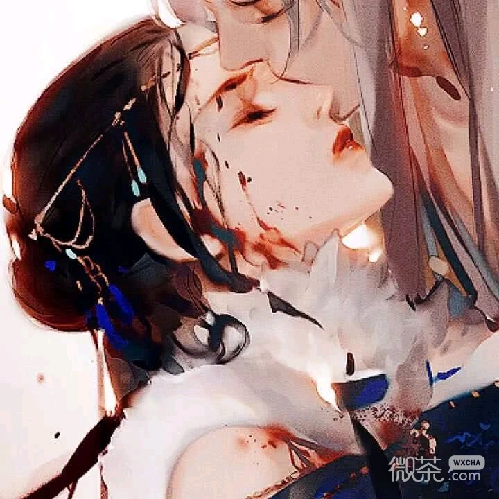 微信唯美好看二次元动漫情侣头像