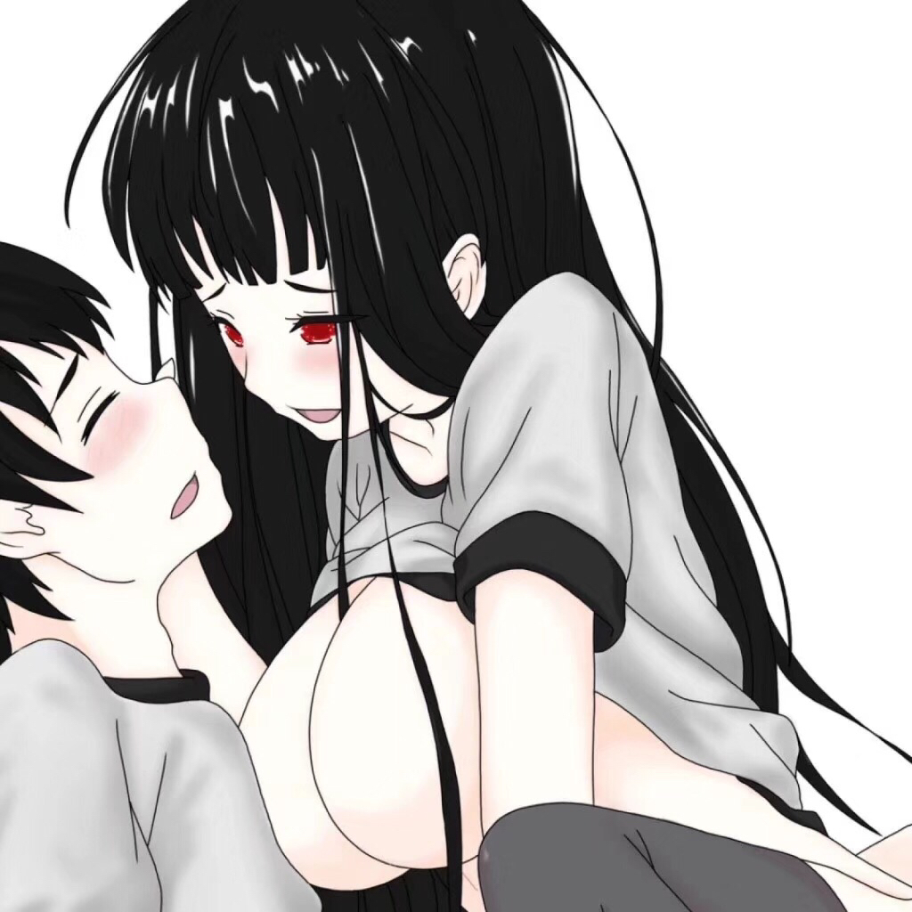 甜蜜粉嫩二次元微信情侣头像