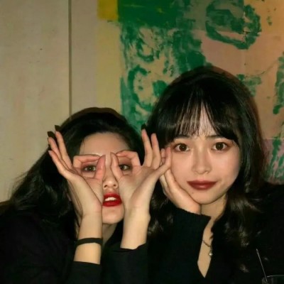 微信好看清新闺蜜头像