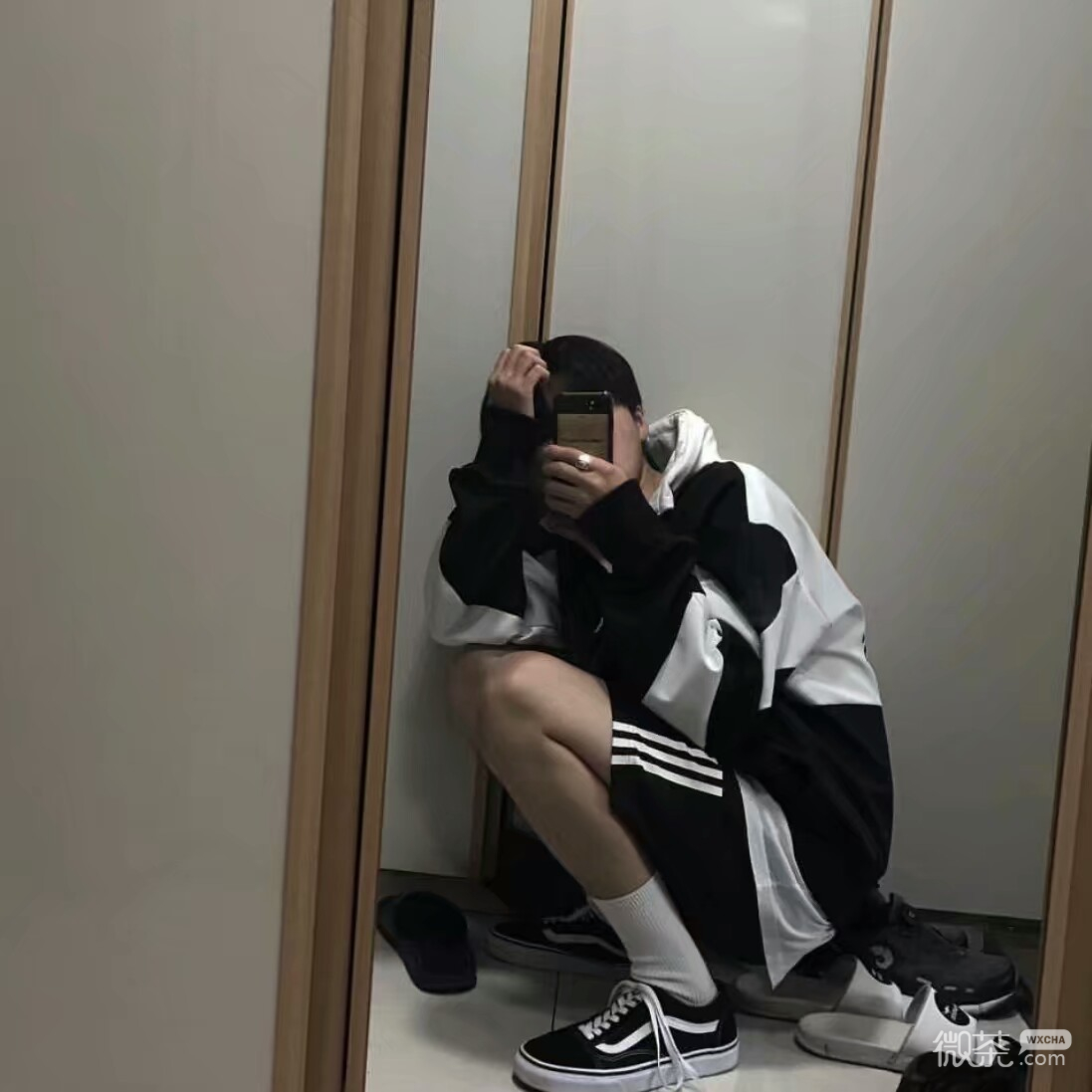 微信霸气潮流男生部位头像