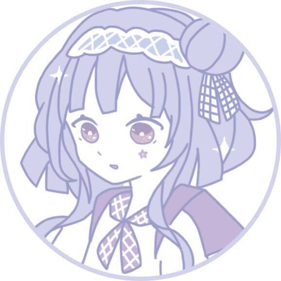 甜蜜粉嫩二次元微信情侣头像