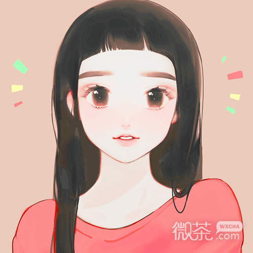 微信好看粉嫩二次元女生头像