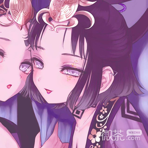 微信好看梦幻简约二次元女生头像
