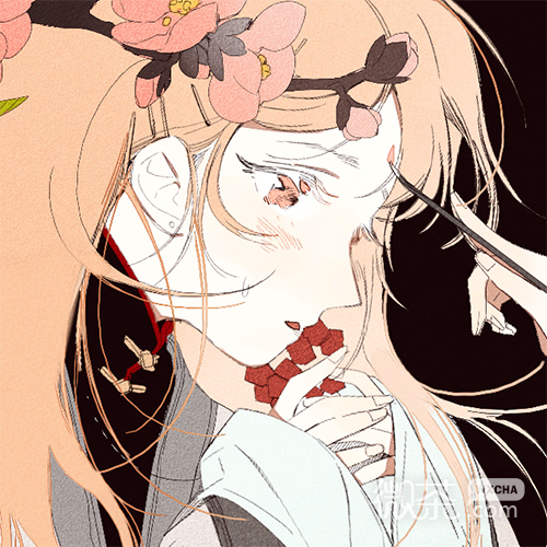 微信小清新梦幻好看二次元女生头像
