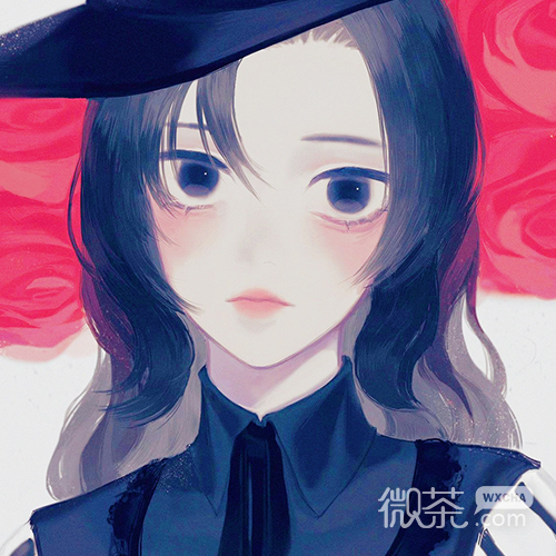 微信小清新梦幻好看二次元女生头像