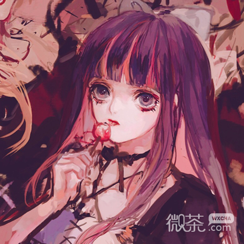 微信好看梦幻简约二次元女生头像