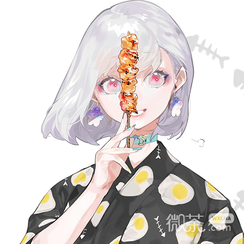 微信好看梦幻简约二次元女生头像