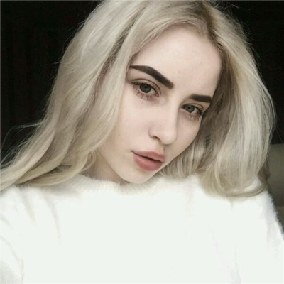 微信冷酷霸气欧美女生头像