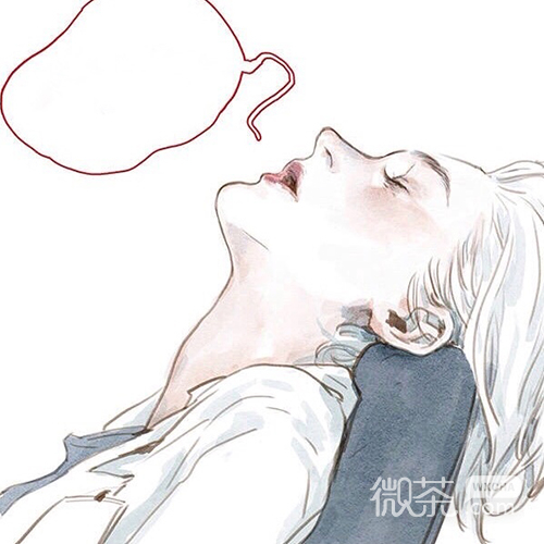微信文艺简洁气质二次元女生头像