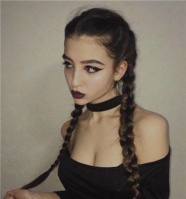 微信冷酷霸气欧美女生头像