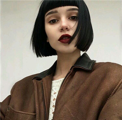 微信冷酷霸气欧美女生头像