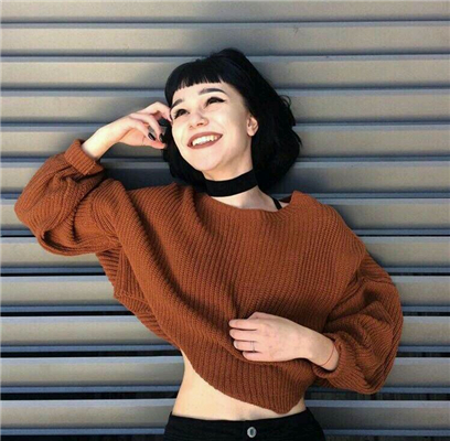 微信冷酷霸气欧美女生头像